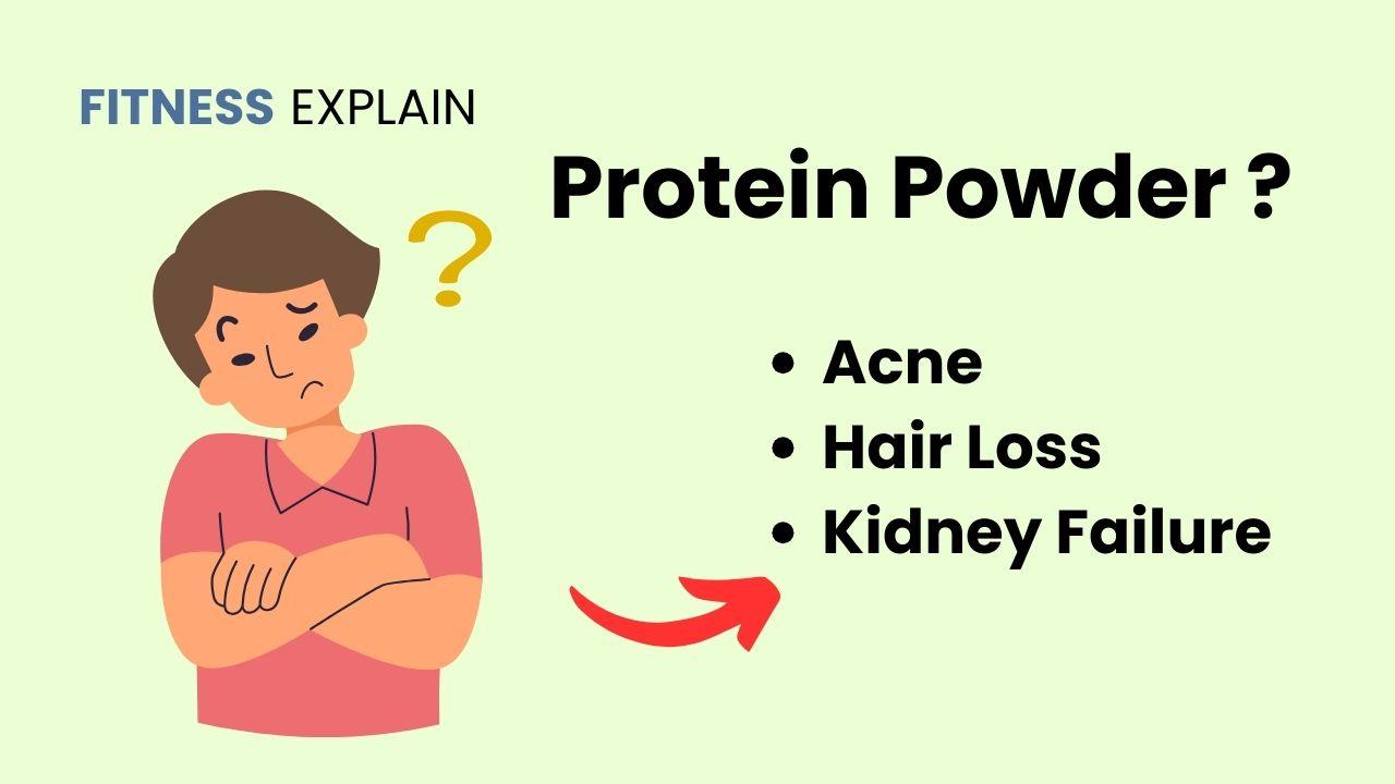 Read more about the article Is Protein Powder Bad For You? | Acne, Hair Loss, and Kidney Damage