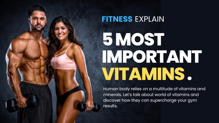 Read more about the article 5 Most Important Vitamins For Optimal Muscle Growth and Recovery